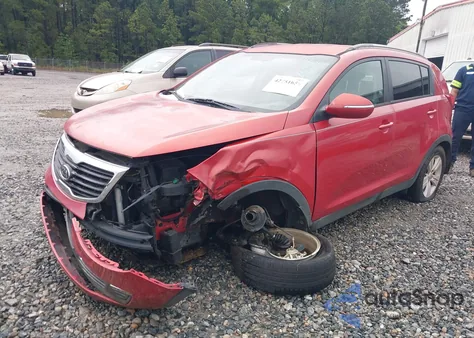 2012 Kia Sportage Lx from USA, damaged, VIN KNDPB3A26C7330201